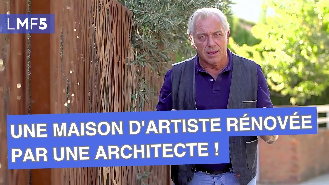 Une maison d'artiste des ann&eacute;es 50 r&eacute;nov&eacute;e par une architecte ! - LMF5