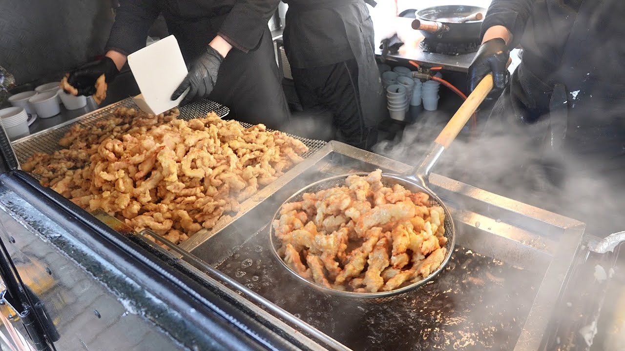 맛있는녀석들 개그맨들이 30만원어치 먹었다는 탕수육? 하루 700만원도 파는 푸드트럭 사장님┃Sweet and sour pork, Korean street food