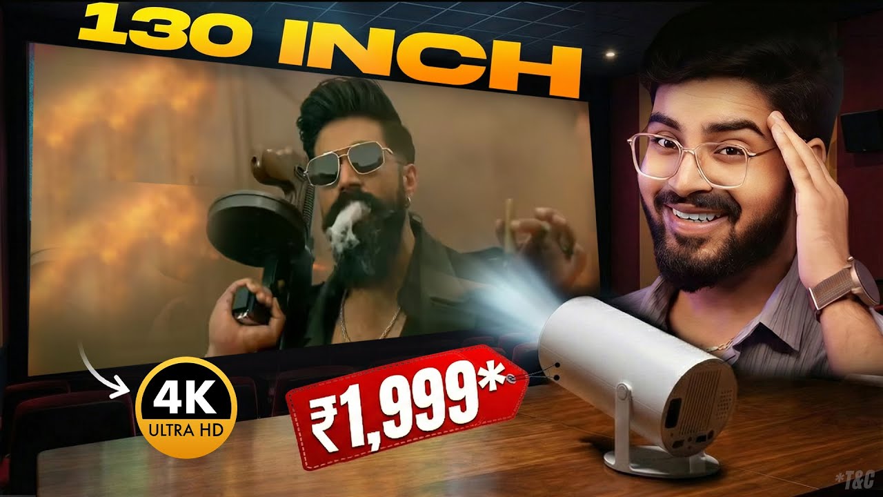 Best Projector for Home Theater under 2000 in India 🔥 Cheapest Android Projector on Amazon