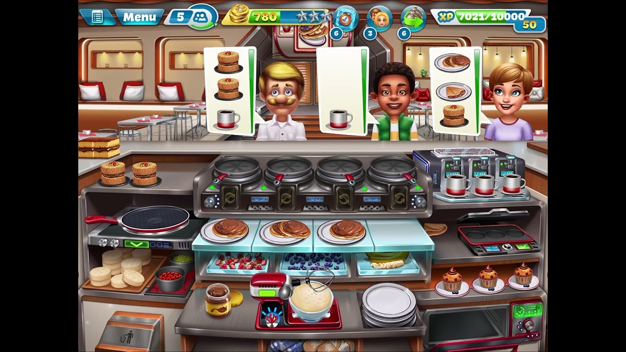 حمى الطهي المرحلة 29 The Flipping Pancake 