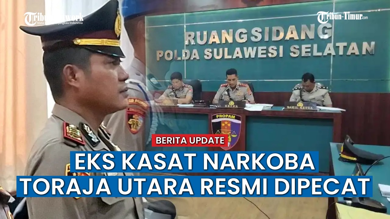 Gagal Tangkap Bandar karena Terima Suap, AKP Arifan Efendi dan Aiptu Nasrul Dipecat dari Polri