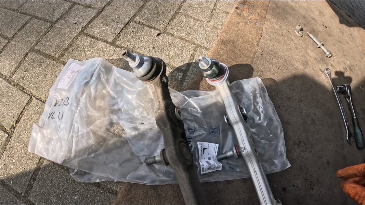 Mercedes W213 Querlenker wechseln tauschen ersetzen