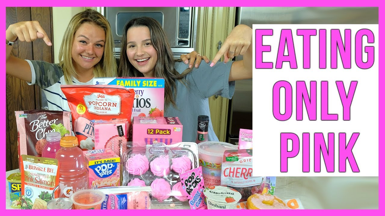 Eating Only Pink With Annie LeBlanc | Kesley Jade