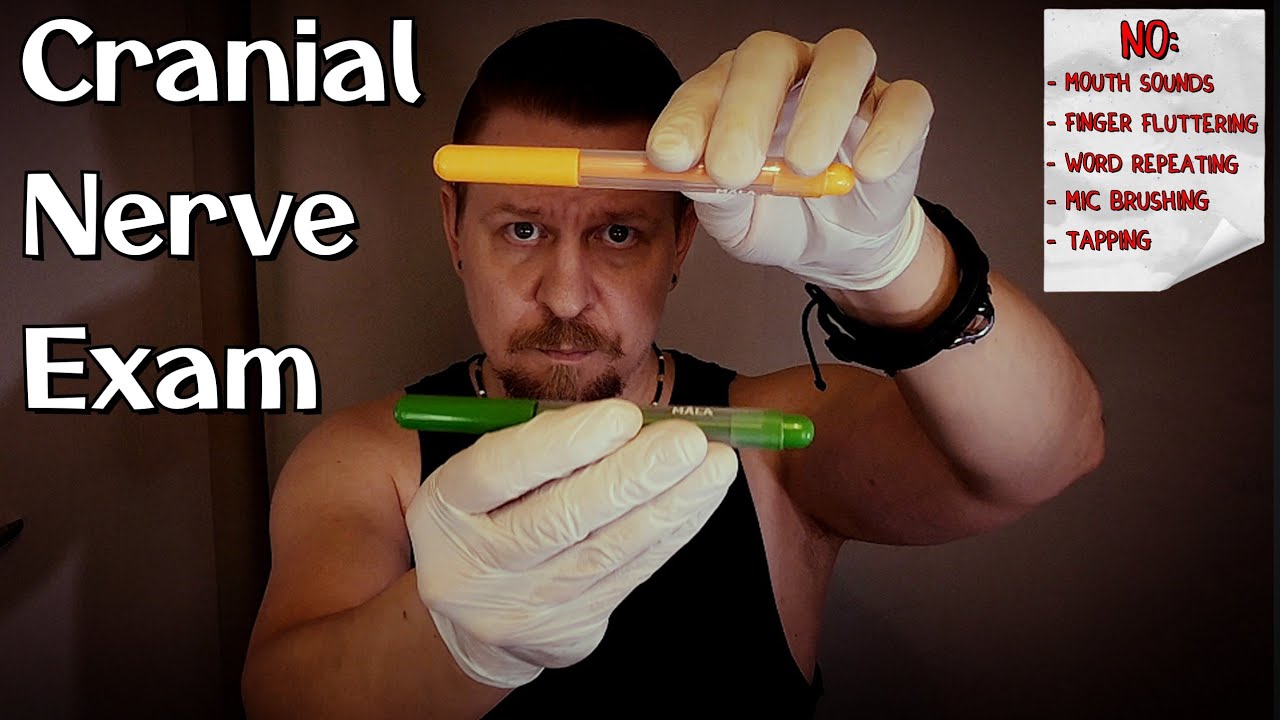 #43: ASMR: Cranial Nerve Exam (Stereo 🎧)