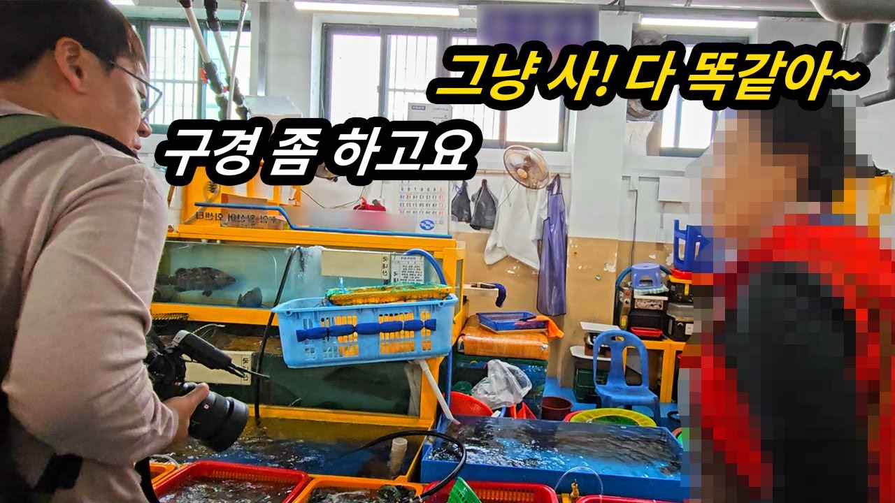 호객에 기빨렸다가 순한 상인에게 최고급 횟감 싸게 먹은 사연(입질의 해산로드 #.30 녹동항 편)