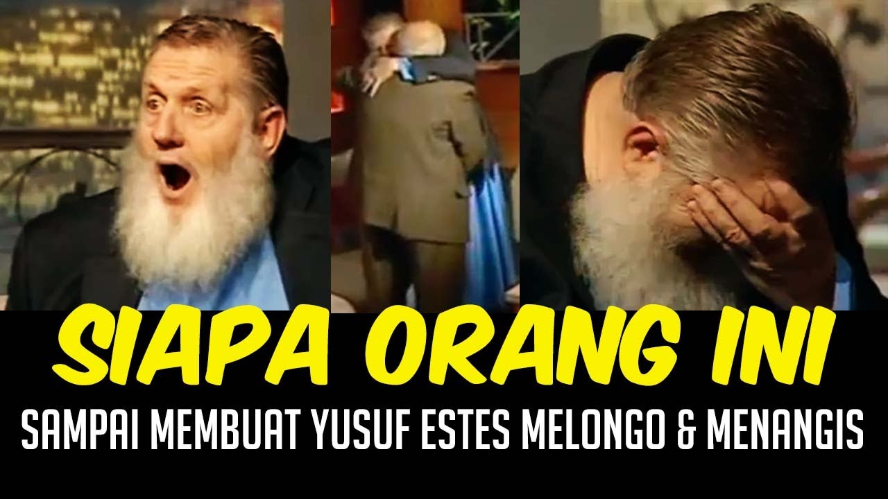 Ada apa?, Syekh Yusuf Estes Terkejut dan Menangis melihat Orang ini