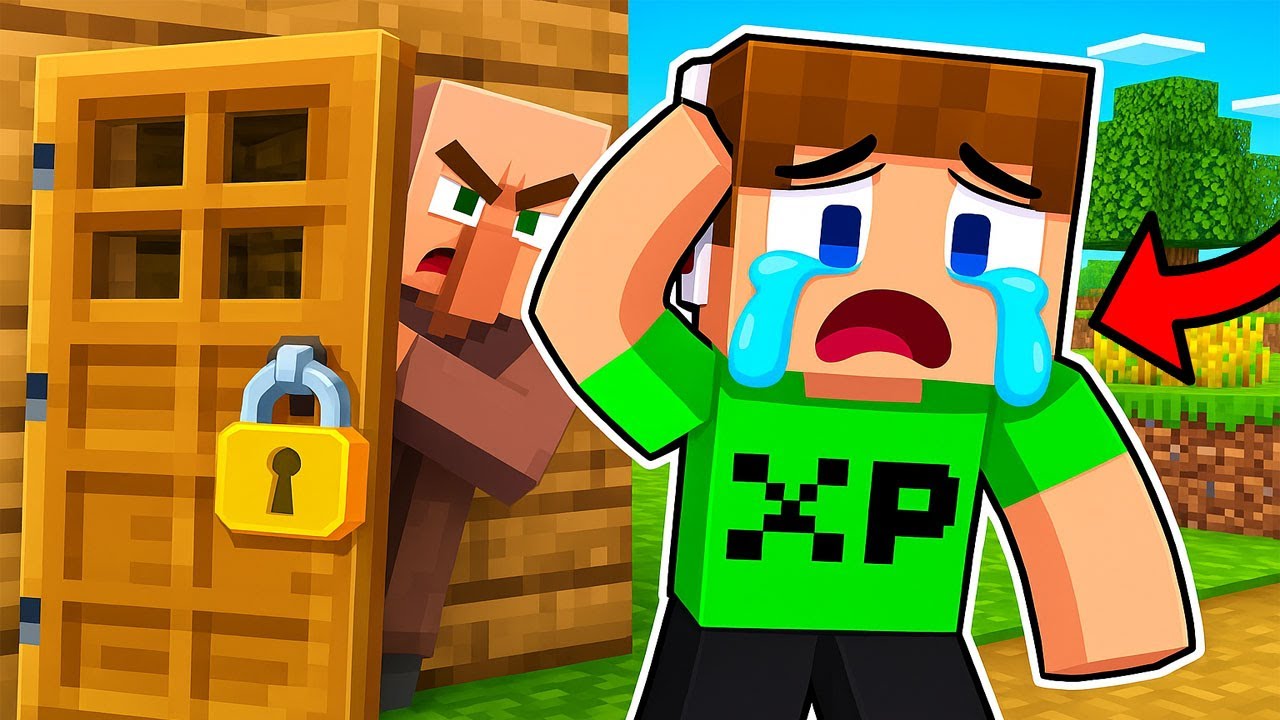 ELLOPTA XP HÁZÁT EGY FALUSI A MINECRAFT-BAN! 😱