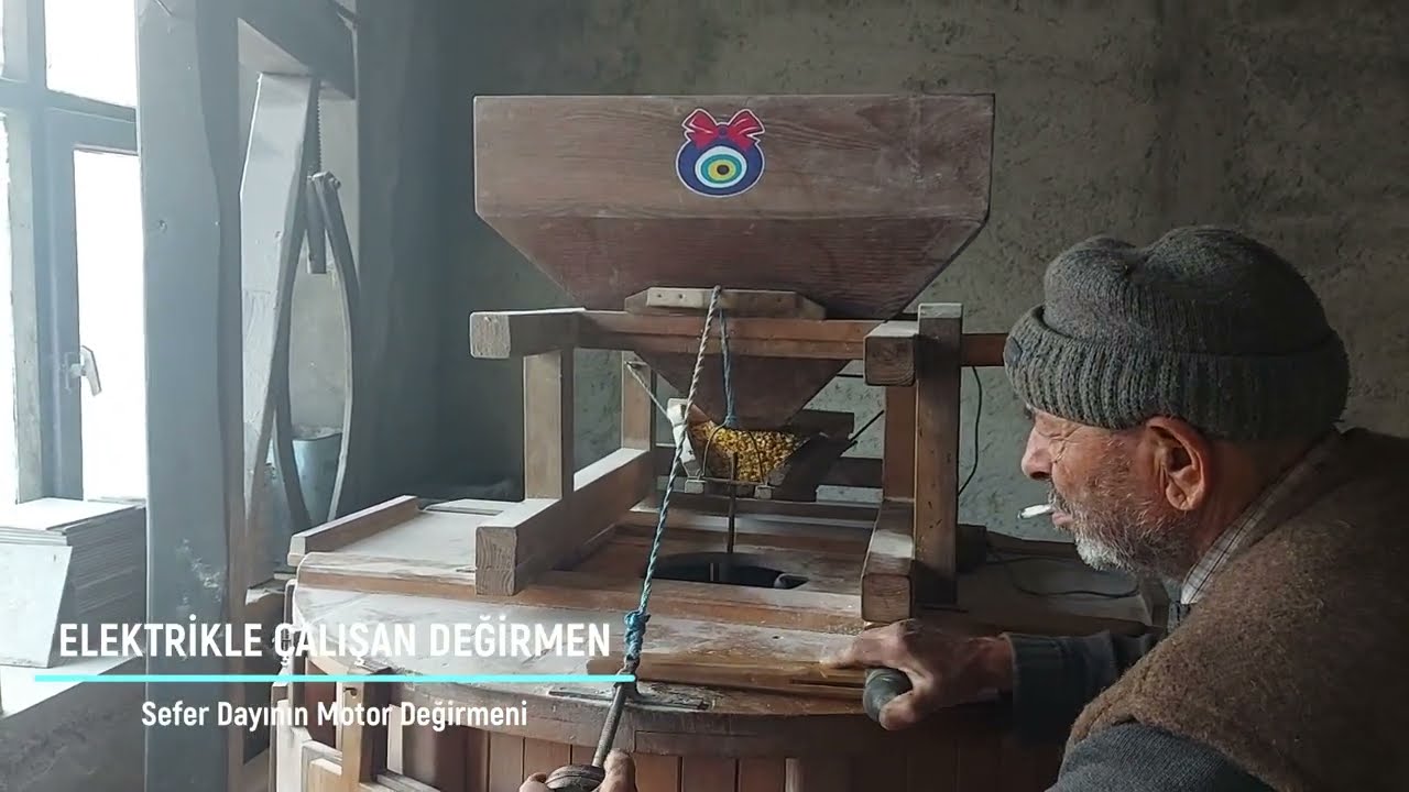 Elektrikli Motor Değirmeni
