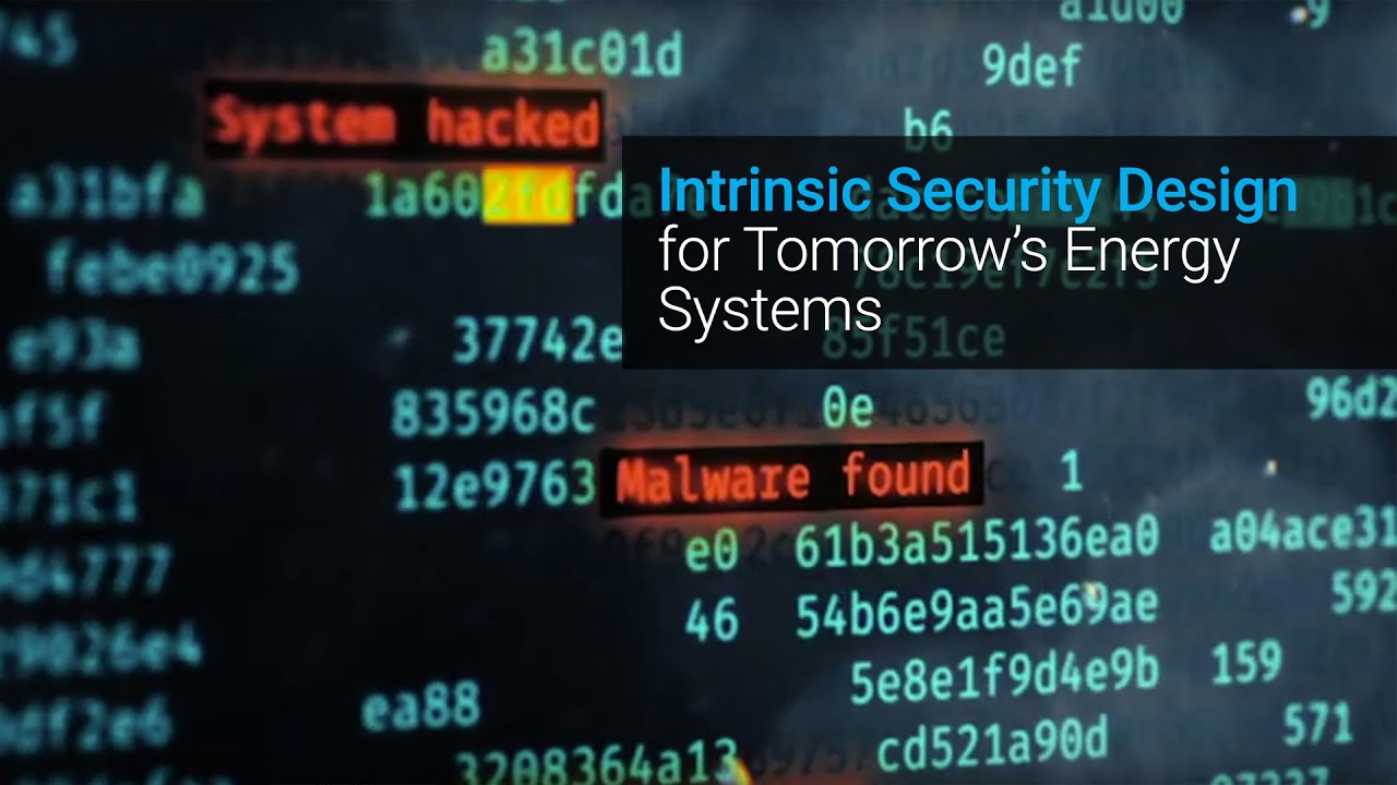 Intrinsic Security Design for Tomorrow&rsquo;s Energy Systems