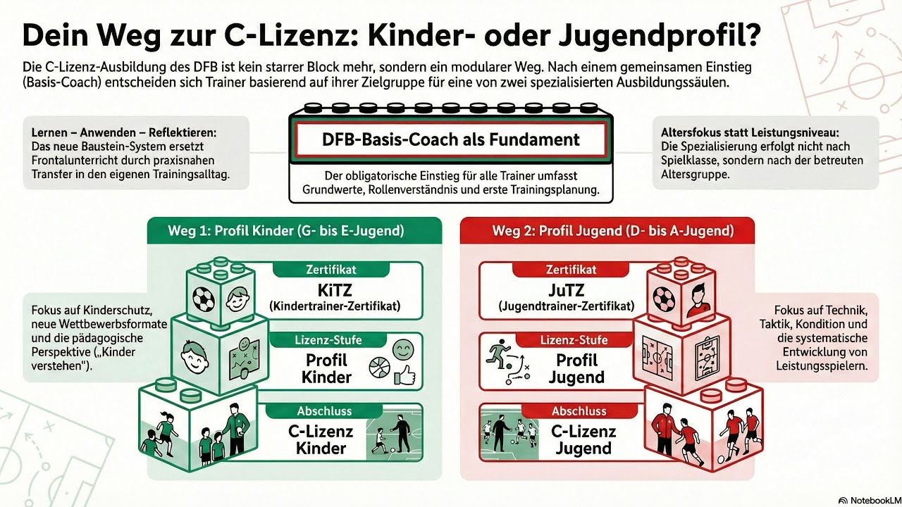 Das neue Ausbildungssystem des DFB zur C-Lizenz – modern, modular, praxisnah