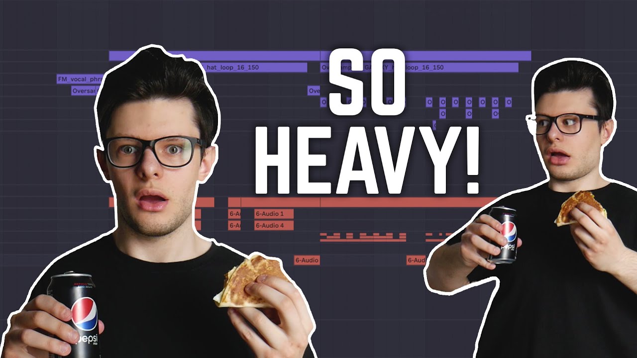 Making THE HEAVIEST Hybrid Trap DROP (INSANE Bass Switches)