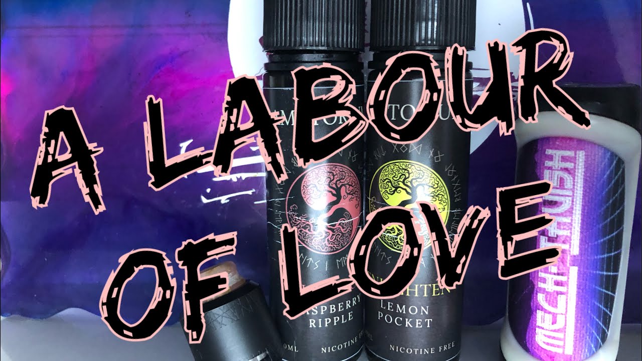 Amatorium ELIQUID BY NET REALITY #LovePotion #RaspberryRipple #LemonPocket #LabourOfLove #Eliquid