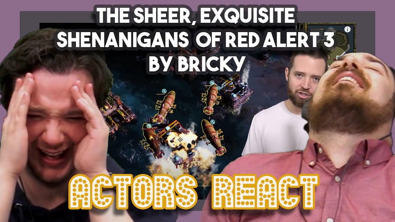Чистейшие, изысканные шалости Red Alert 3 от Bricky | Реакция актёров