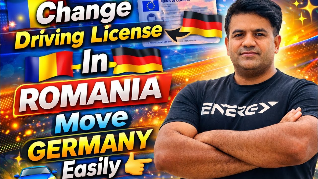 Romania Driving License Converte and Move To GERMANY 🇩🇪 Easily @Asim999 