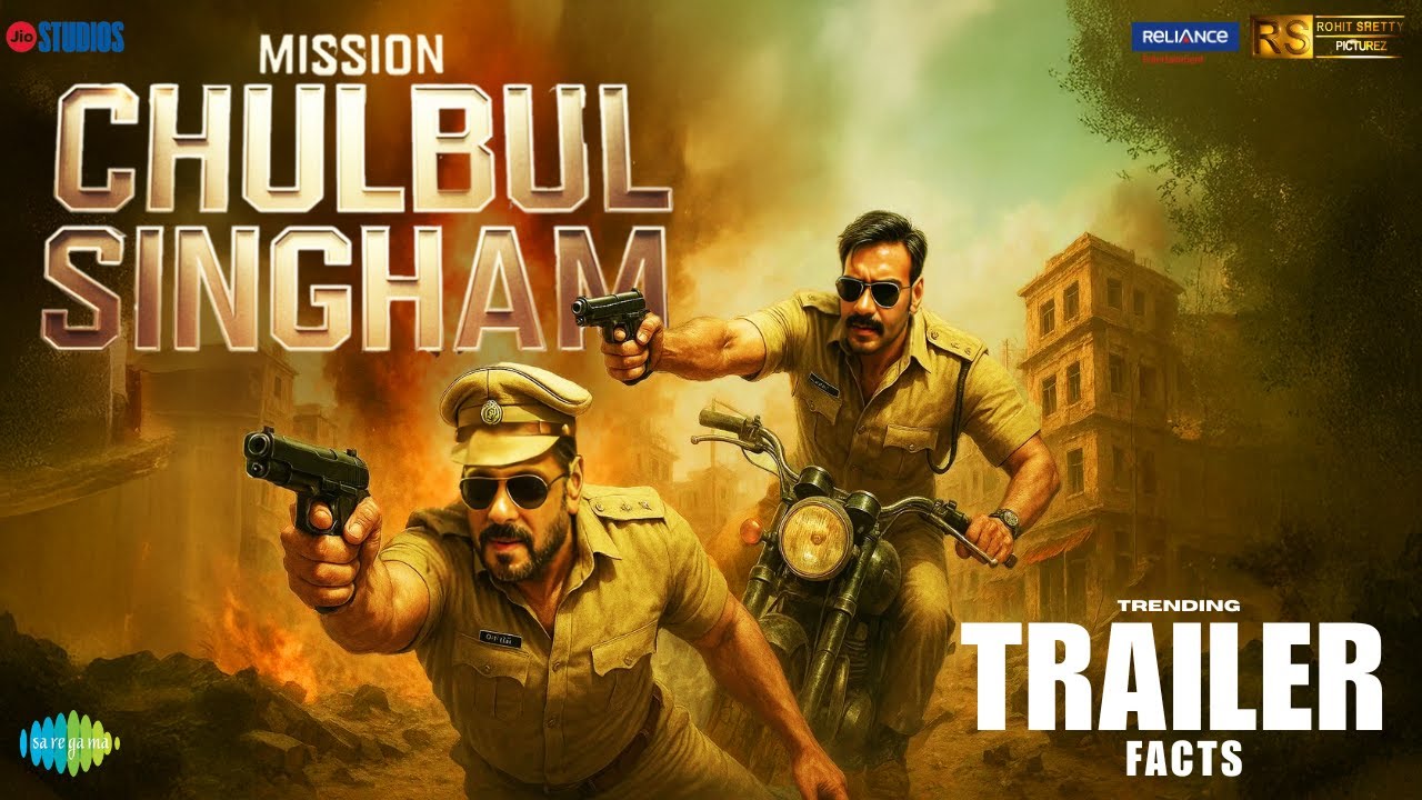 Mission Chulbul Singham | Trending Trailer Facts | Salman Khan | Ajay D | Rohit Shetty |Cop Universe