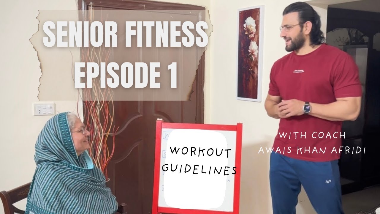 Senior Fitness Episode 1 | Beginner friendly home workout for older adults 🏋️&zwj;♂️