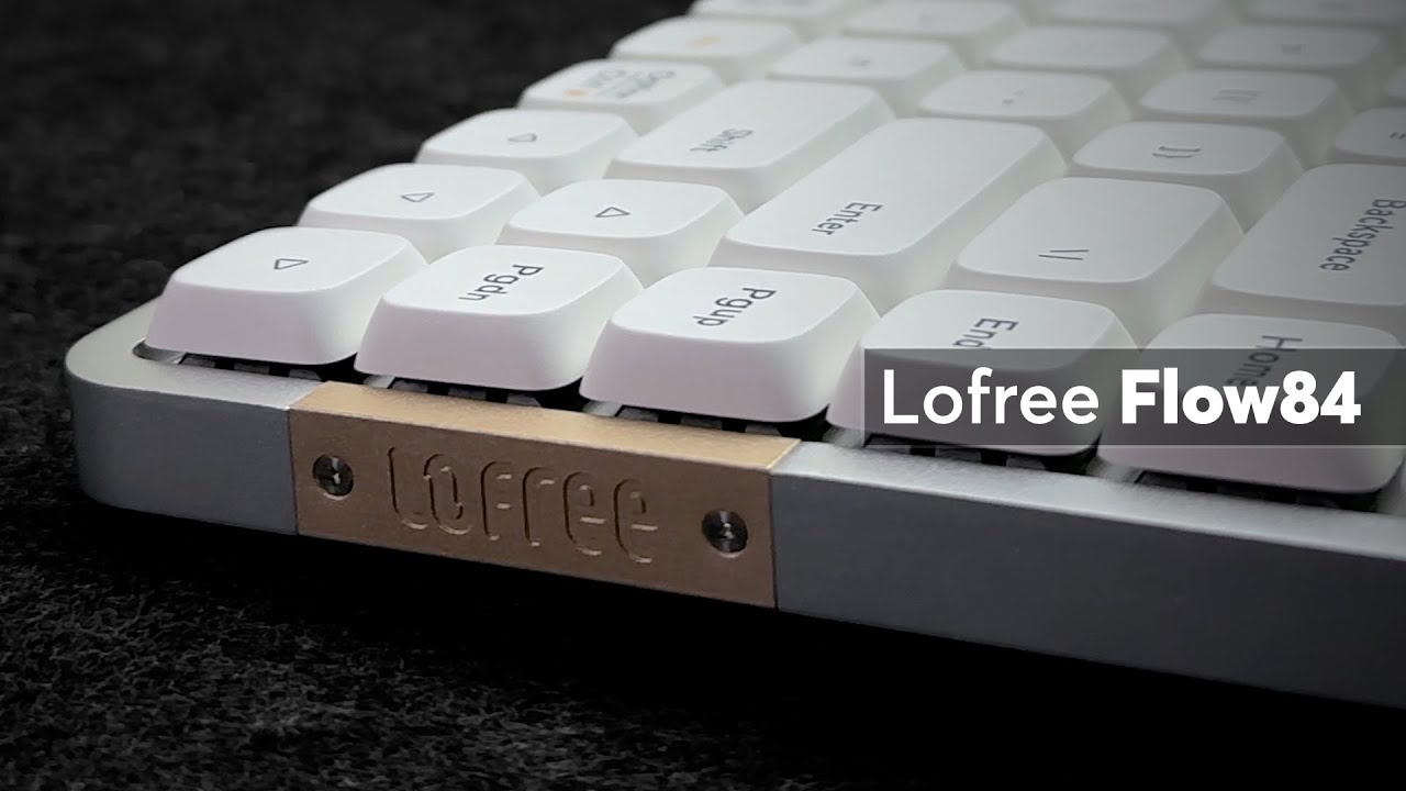 Ultimate Lofree Flow84 Sound Test - Amazing Low-Profile Keyboard!