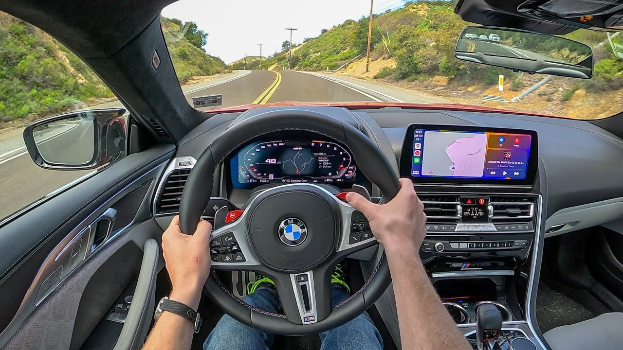 2023 BMW M8 Competition Coupe - POV Test Drive (Binaural Audio)
