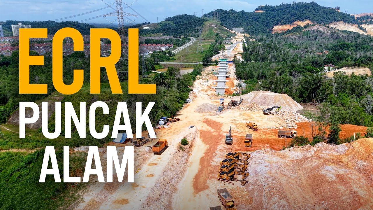 ECRL Selangor: LATAR - Puncak Alam - WCE - Stesen Kapar (Julai 2025)