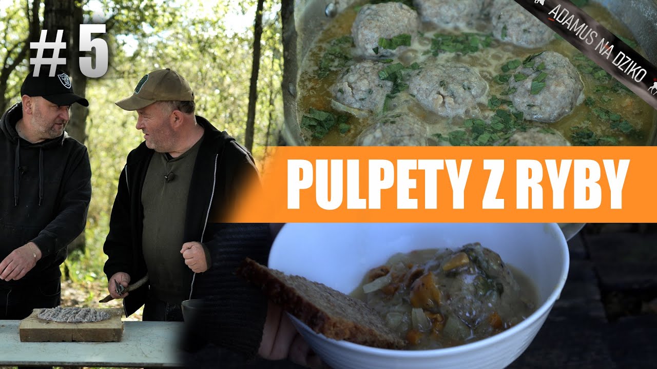 Super przepis na Święta! - Pulpety z Ryb W SOSIE KURKOWYM 🍄| Wild Fish Meatballs - ADAMUS NA DZIKO 5