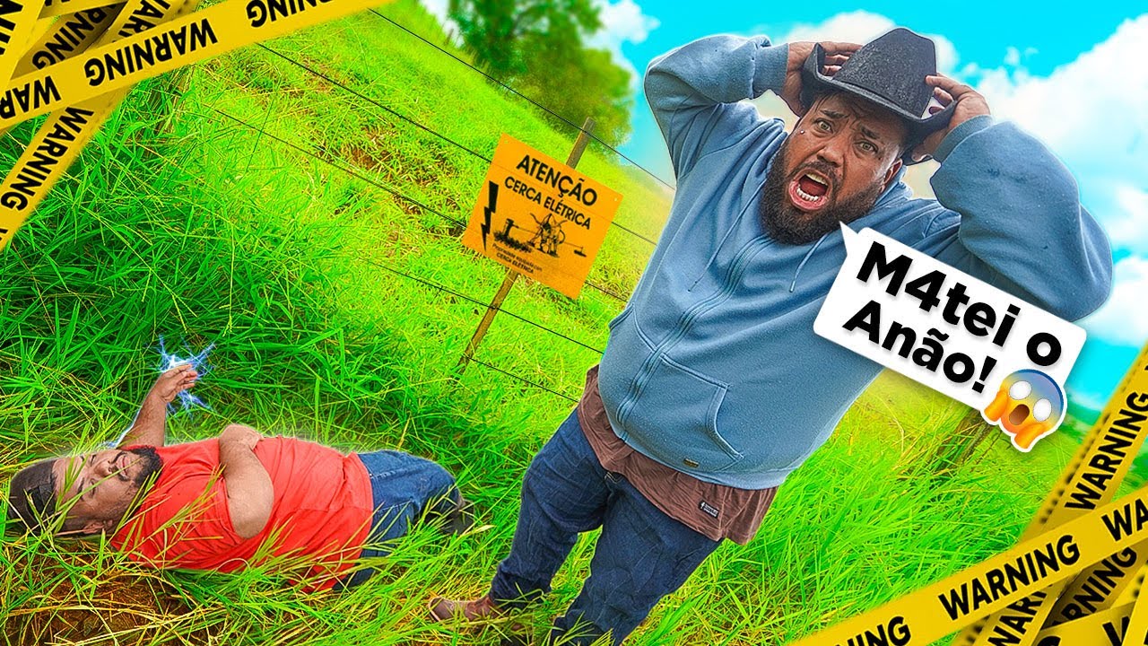 QUASE PERDEMOS O ANAO NA CERCA ELÉTRICA DA FAZENDA BLACKSTONE ⚡️