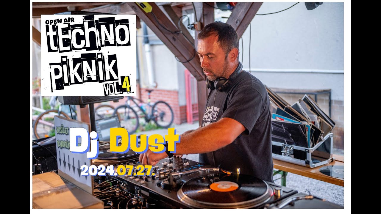 DJ Dust play pure Techno At Technopiknik 2024
