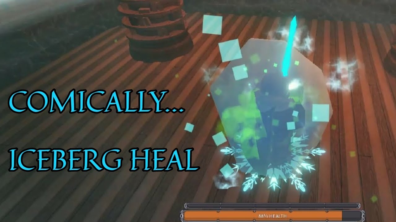 COMICALLY... ICEBERG HEAL | Deepwoken