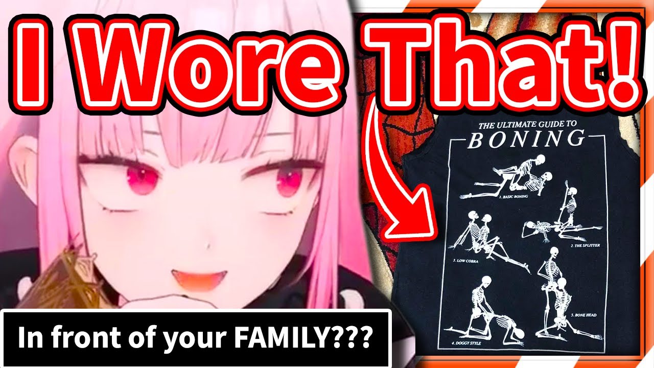 Chat Was Caught Off Guard by The Shirt Calli Wore IRL In Front of Her Family 【HololiveEN】