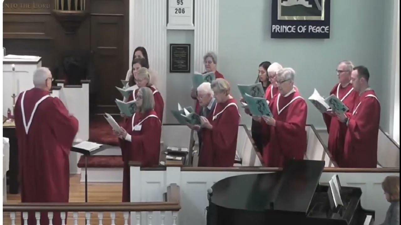 I Shall Know Him When He Comes - Douglas Wagner - Clinton UMC Chancel Choir 12-1-24