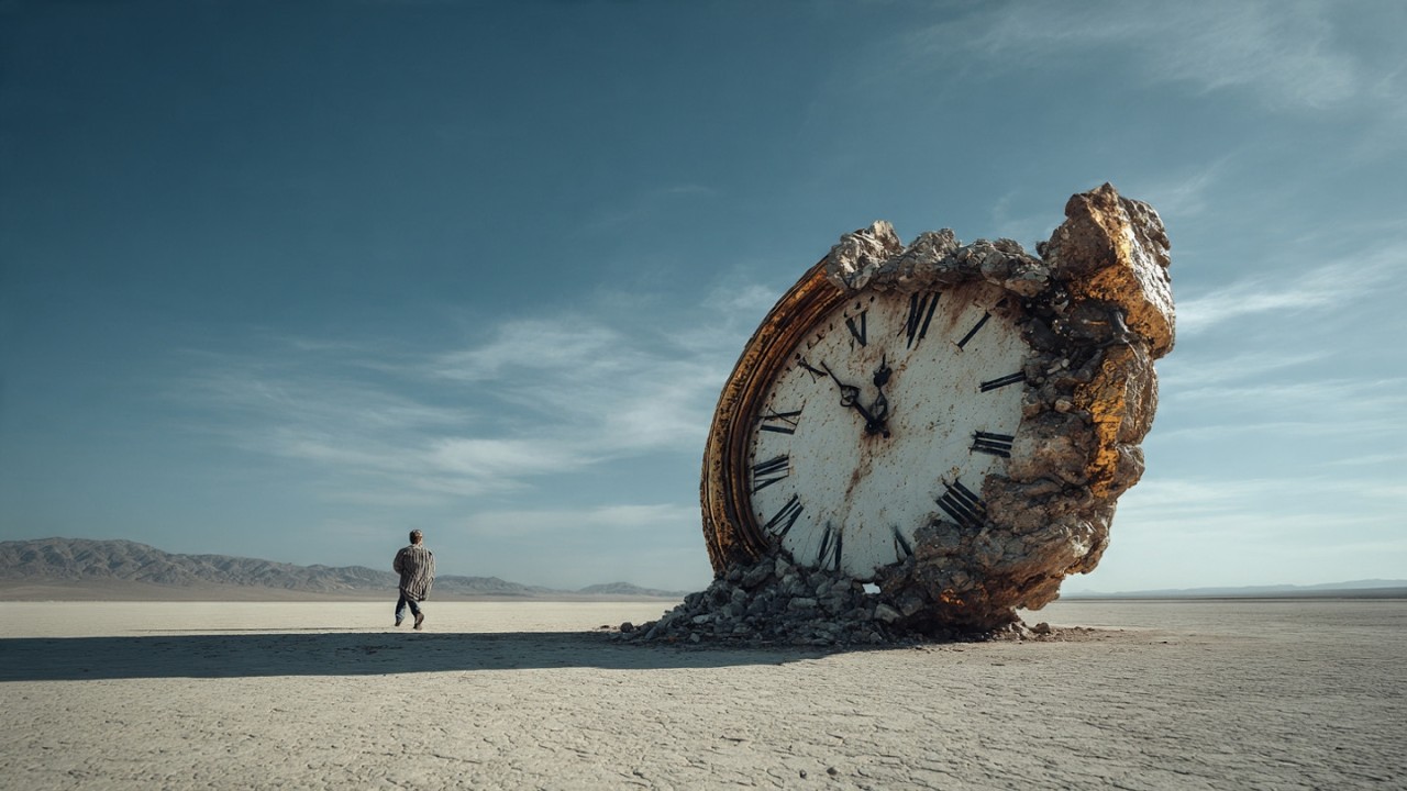Time is an illusion according to Kant.
