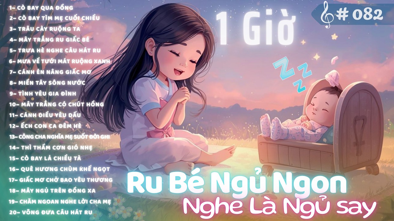 🌾 Ru Bé Ngủ Trong 5 Phút ❤️ Liên Khúc 20 Bài Hát Ru Ngọt Ngào 🌙 | Nhạc Ru Cho Bé Ngủ Ngon