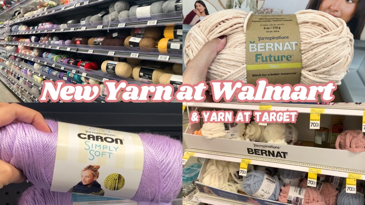 В Walmart появилась новая пряжа, а в Target &mdash; новые товары! Цены на пряжу выросли?!