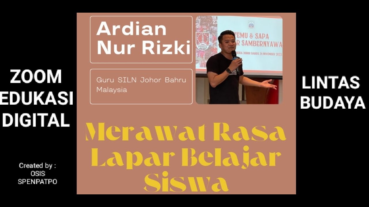 Merawat rasa lapar belajar siswa