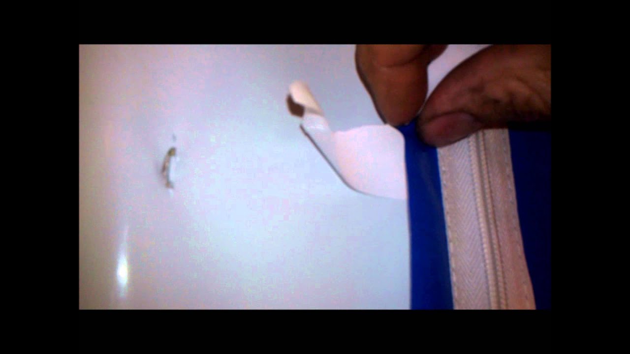 How To Install Tarp Zipper Door