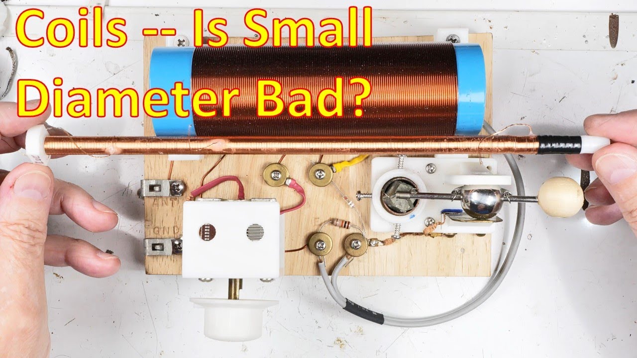 Crystal Radio Coil, Fine-Wire Small Core Experiment 3/3