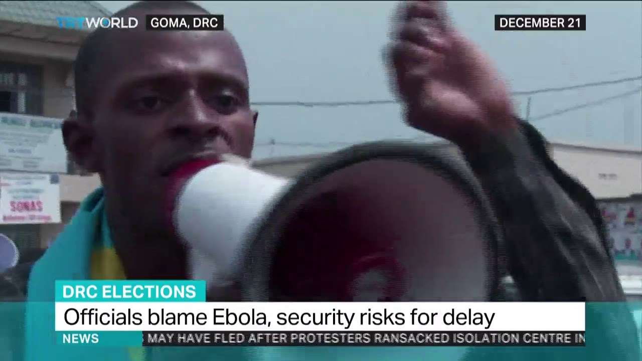 DRC police clash with protesters after vote delayed