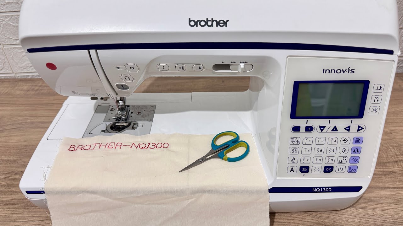 Bordando Letras com a Brother NQ1300 | Passo a Passo