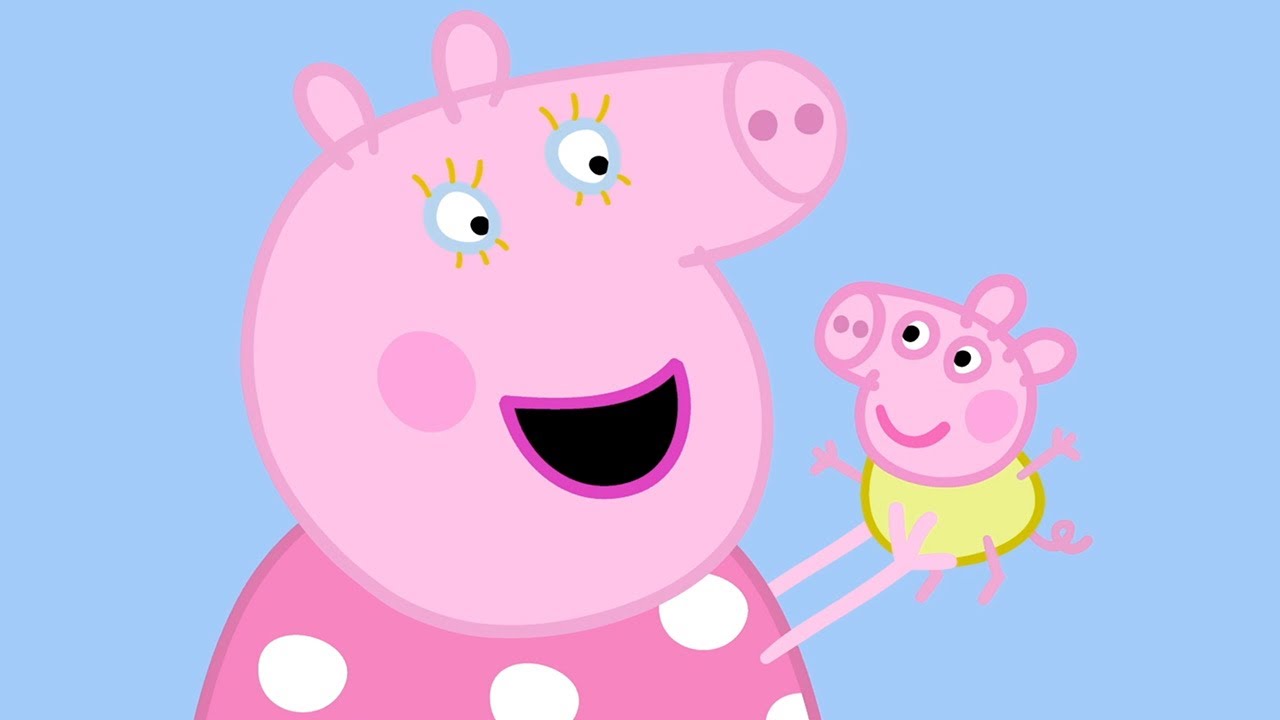 Peppa Pig: The Baby Piggy 💚 NEW 💚 Super Toons TV - Best Cartoons
