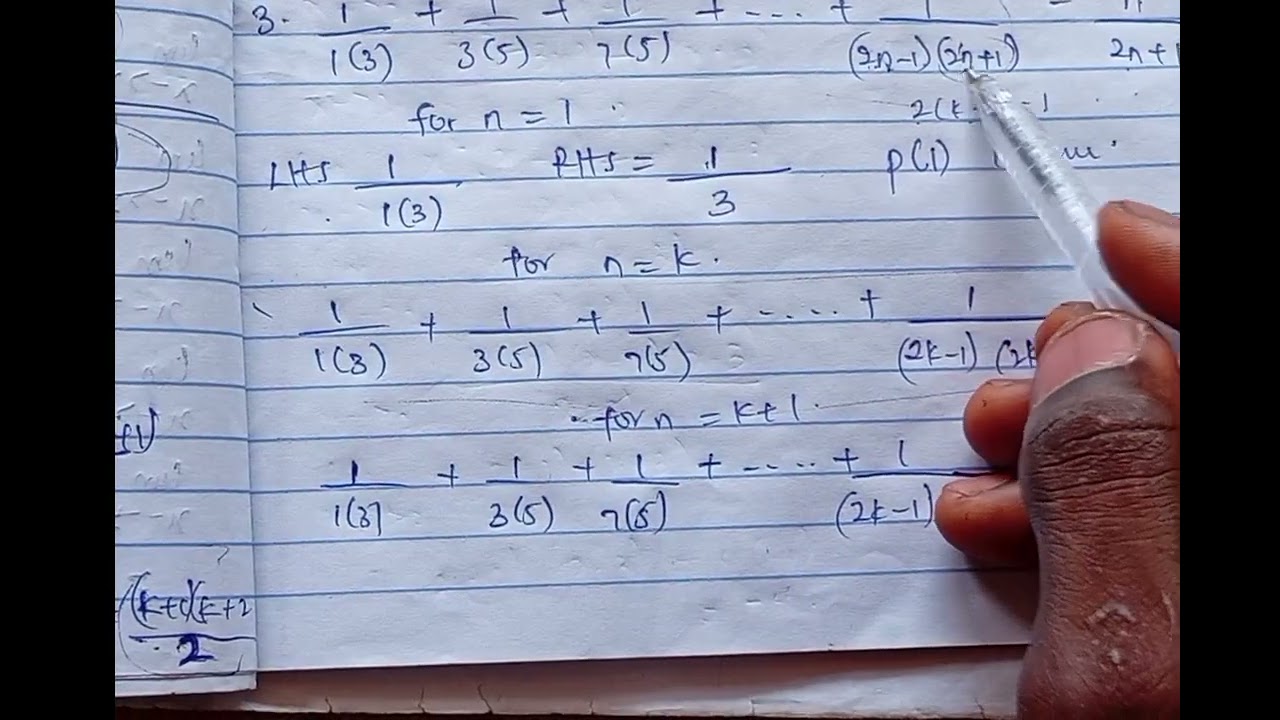 Mathematical induction 