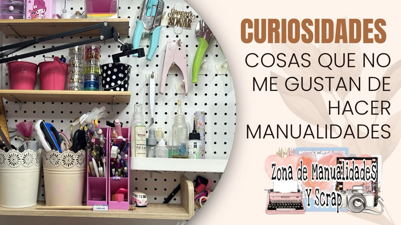 Curiosidades Cosas que no me gustan de hacer Manualidades 