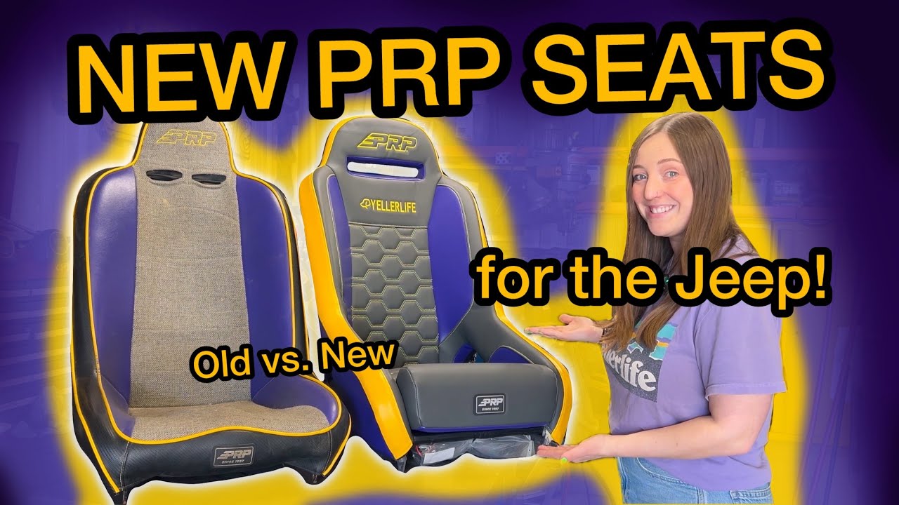PRP SEATS Comp Elite INSTALL in the yellerlife 2015 Jeep JKU