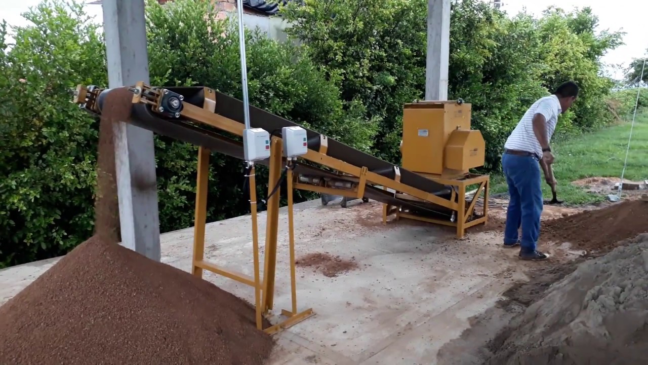 Desterronado para fabricar Bloques Tierra Comprimida