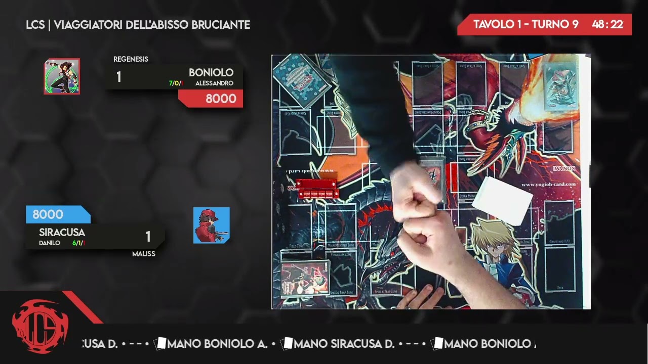 LCS: Viaggiatori dell'Abisso Bruciante - Milano-Finale- Boniolo A. (Regenesis)vs Siracusa D.(Maliss)