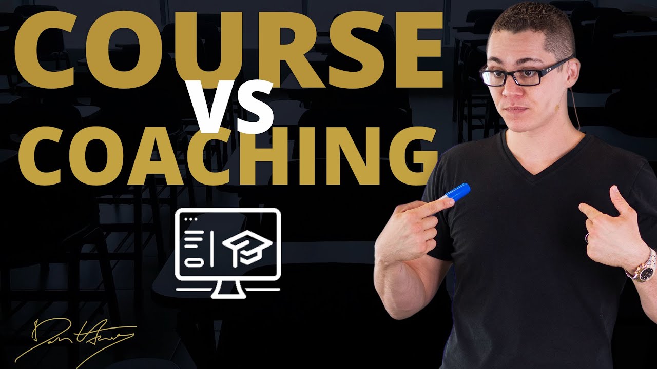 The Difference Between An Online Course and Coaching Program | Dan Henry