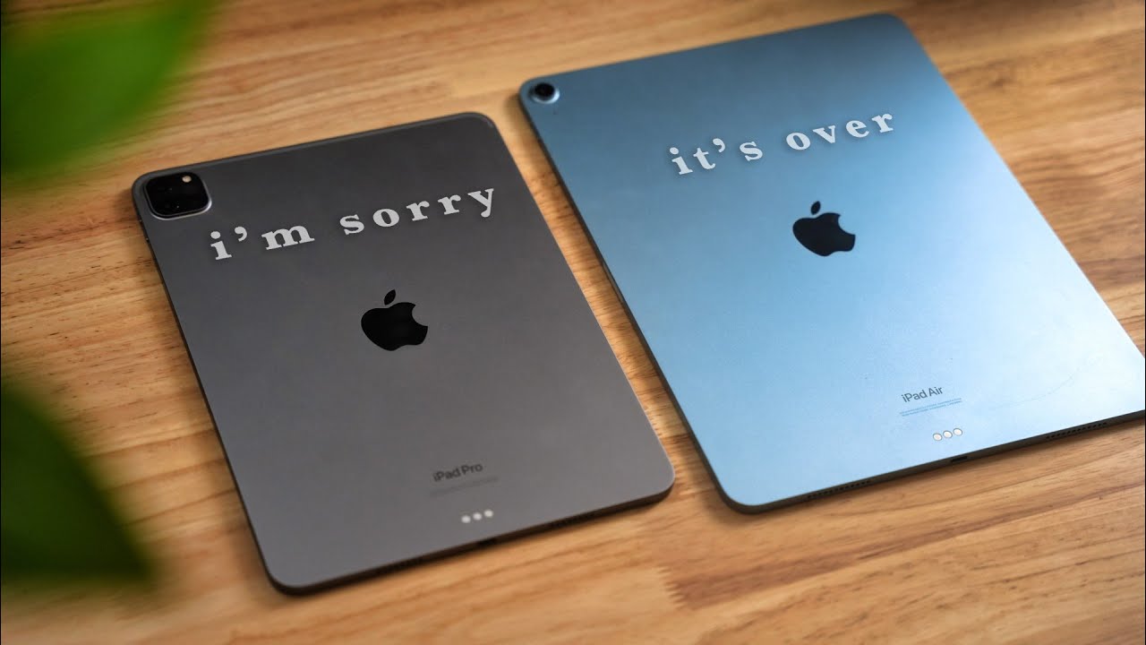 I was COMPLETELY wrong about the iPad Air 13 // Sorry iPad Pro...