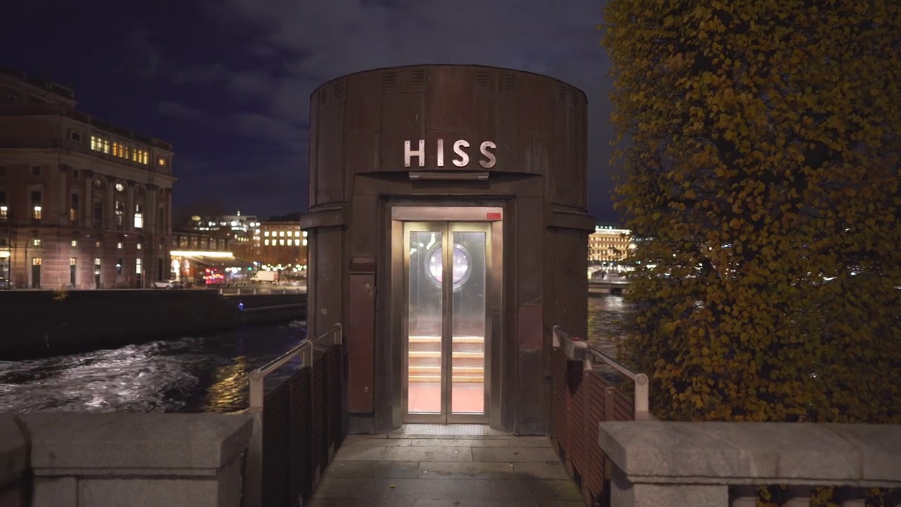 Sweden, Stockholm, KONE elevator