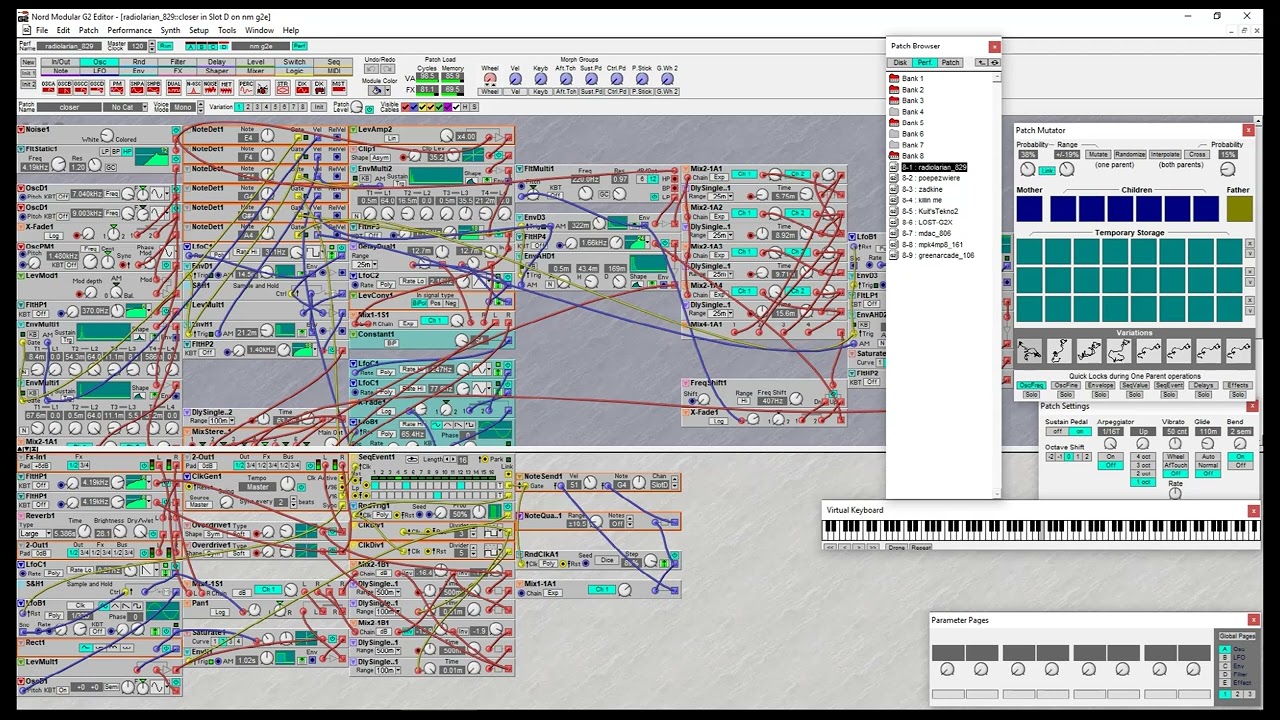 Nord Modular G2 Ambient Patch
