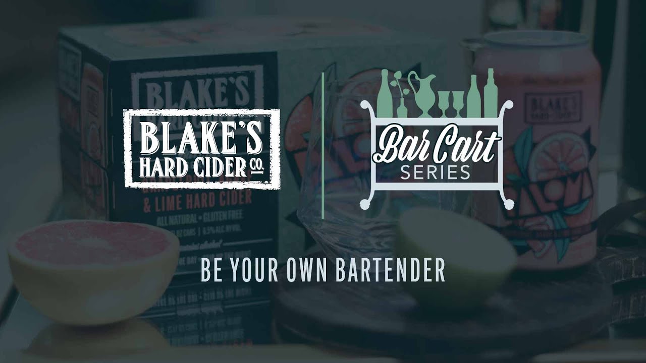 Blake's Bar Cart Series - Be Your Own Bartender