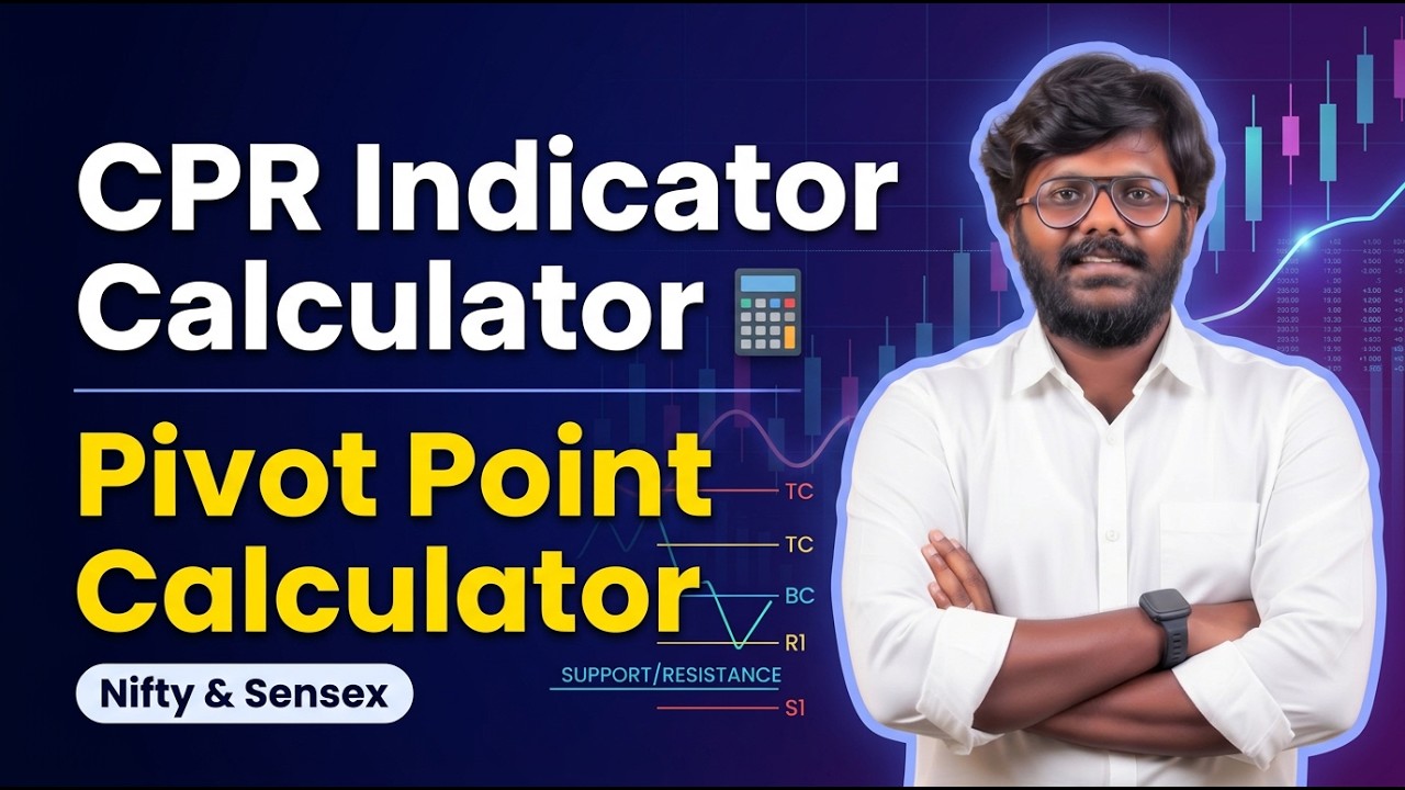 Калькулятор индикатора CPR | Калькулятор точек разворота для индексов Nifty и Sensex