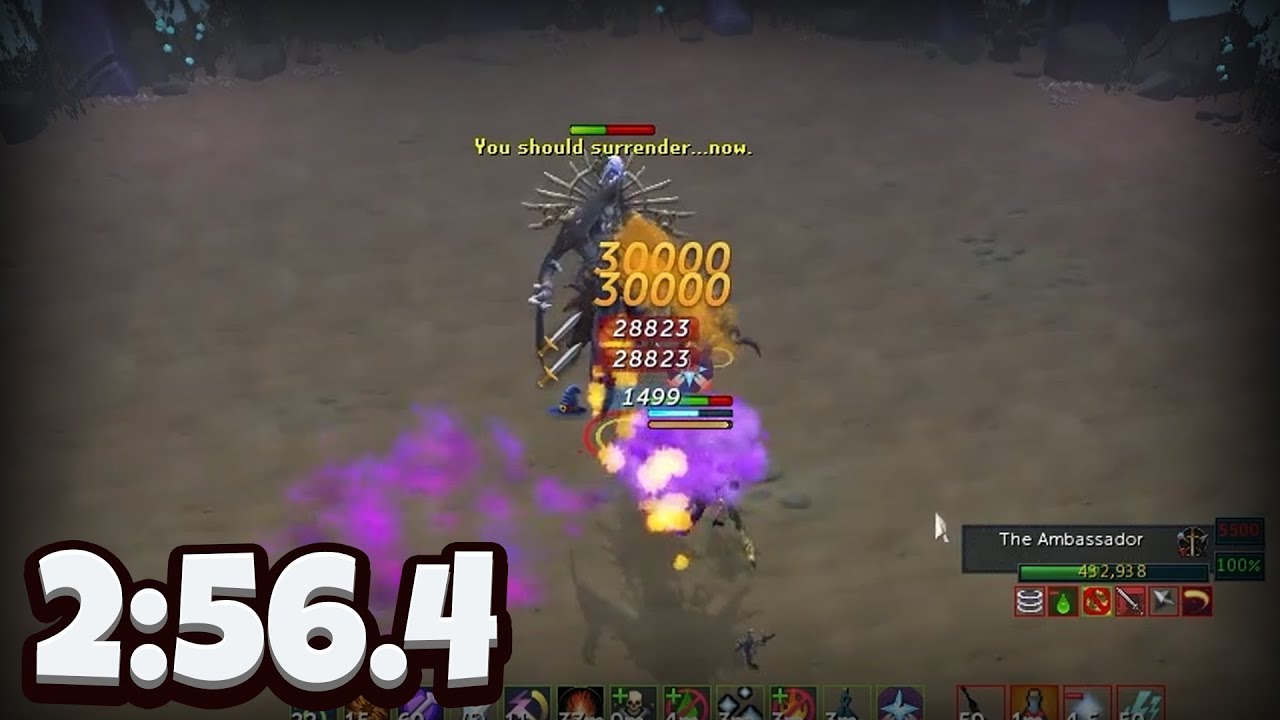 Solo Ambassador With Mage & Melee Brid (2:56.4)
